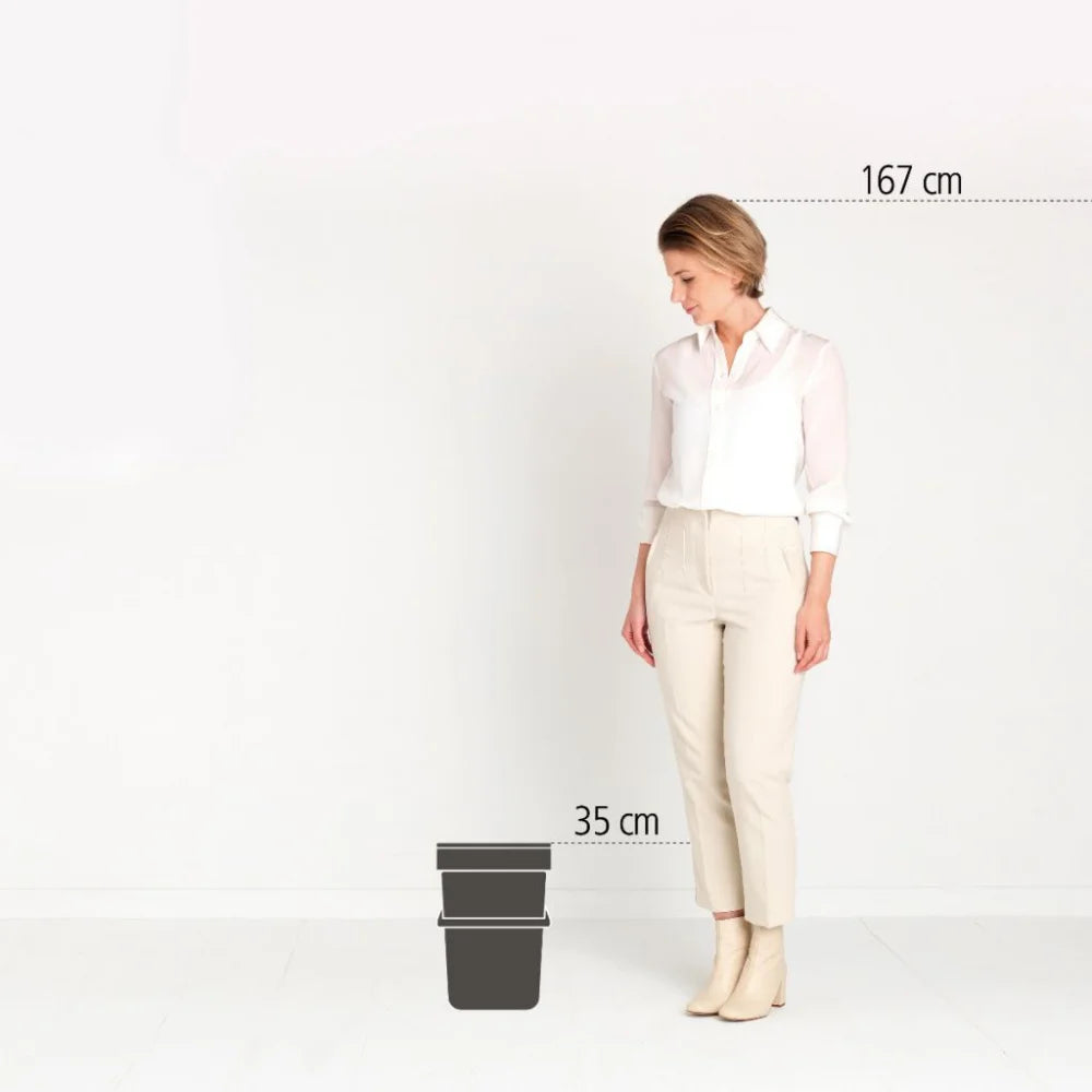 Brabantia|Sort & Go Waste Bin 掛牆式手提回收垃圾桶 12L|塑膠內桶|4款顏色