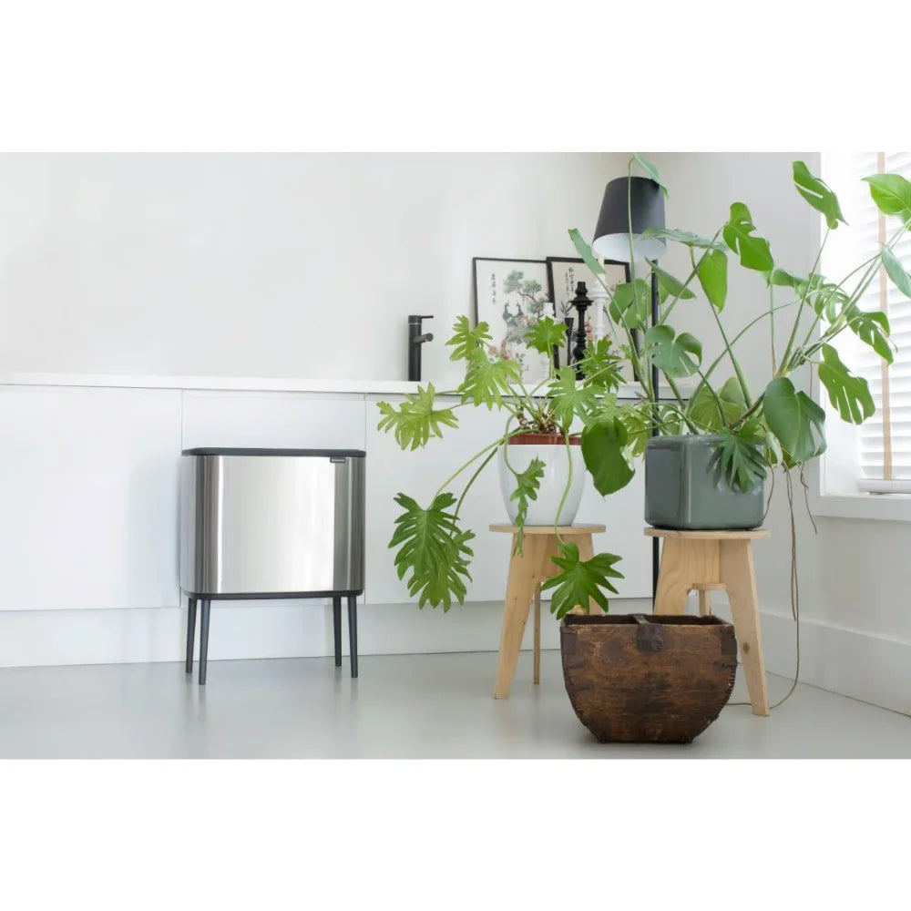 Brabantia|Bo Touch Bin 彈蓋垃圾桶 36L|塑膠內桶|3款顏色