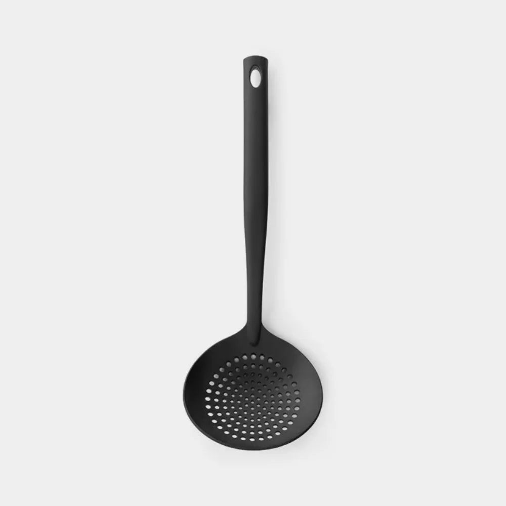 Brabantia |BLACK LINE Skimmer / Strainer Spoon 尼龍易潔炸厘|33.3cm