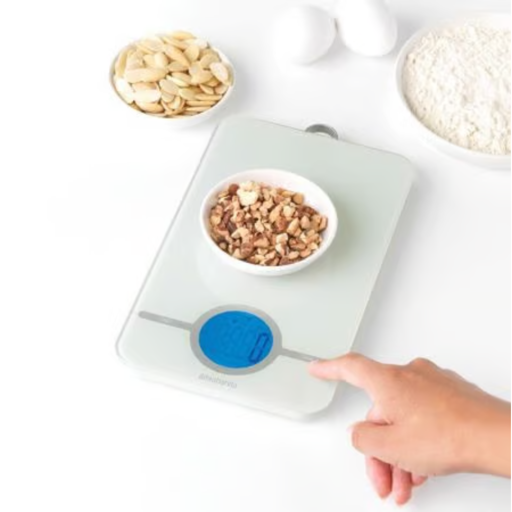 Brabantia |TASTY+ Kitchen Scale 精準玻璃面廚房電子磅|兩款顏色