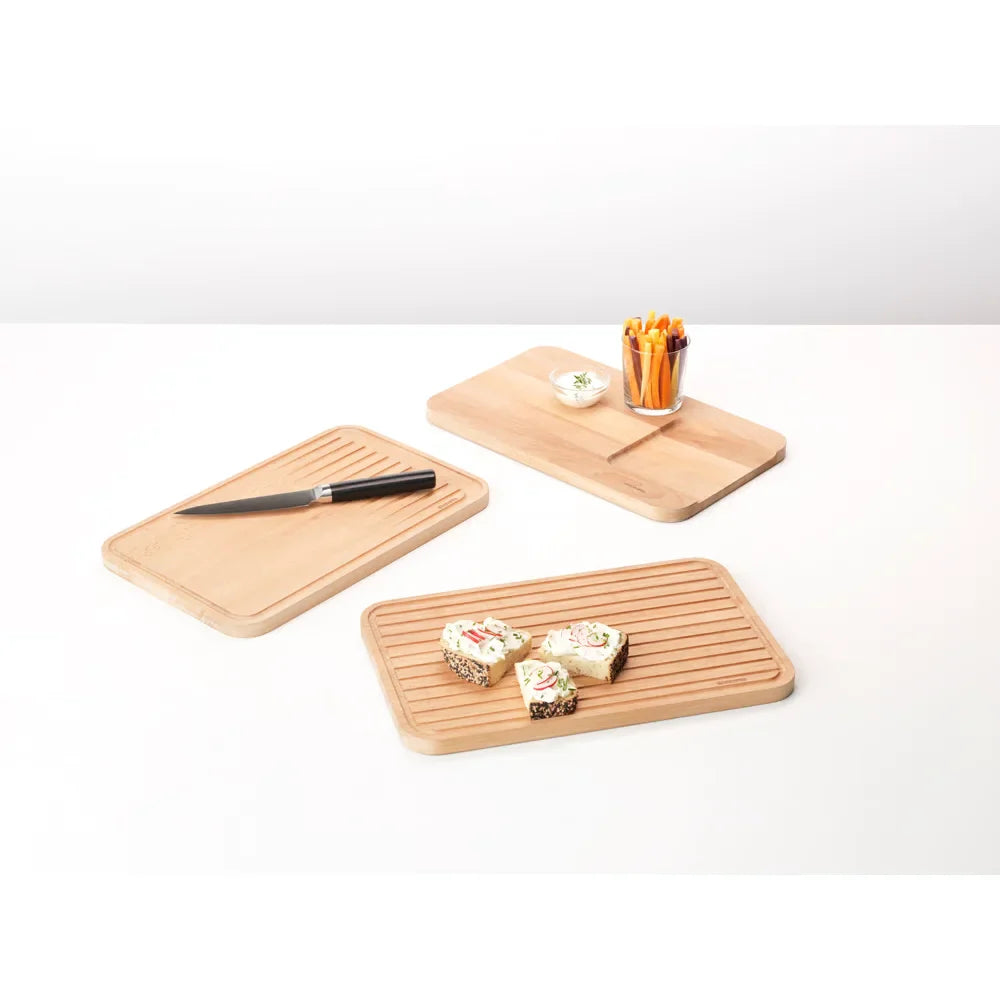 Brabantia |PROFILE Chopping Board for Meat 大號木製肉類砧板 |1.9 x 25 x 40cm
