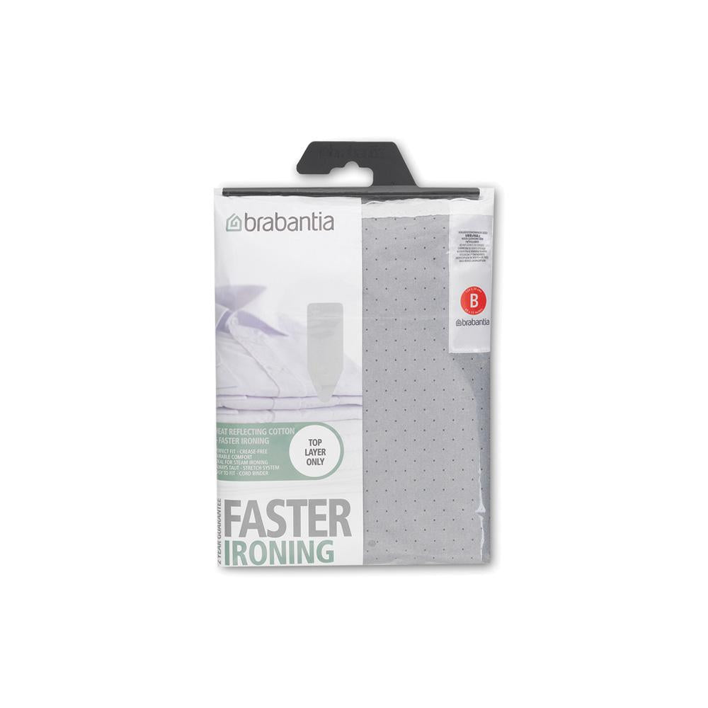 Brabantia|波蘭製 Ironing Board Cover 燙衫板套 Code B 124 x 38cm| Metalized 金屬灰