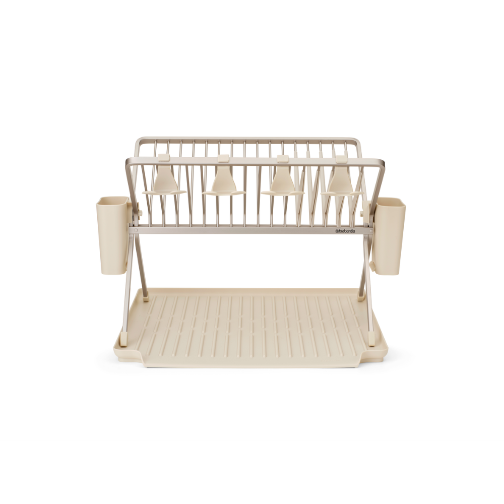 Brabantia|Foldable Dish Drying Rack (Large) 大號X型碗碟瀝水架連酒杯架|33 x 42 x 51cm|三種顏色