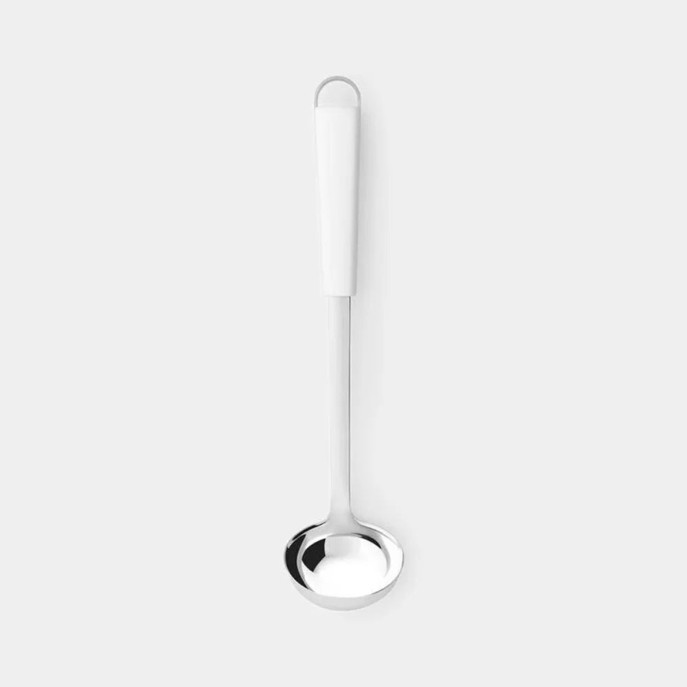Brabantia ｜ESSENTIAL Sauce Ladle 白柄汁殼｜29.2cm