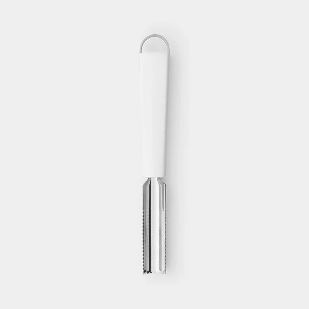 Brabantia ｜ESSENTIAL Apple Corer 白柄蘋果去芯刀｜20.3cm