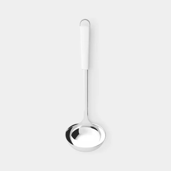 Brabantia ｜ESSENTIAL Soup Ladle 白柄湯殼｜31.5cm