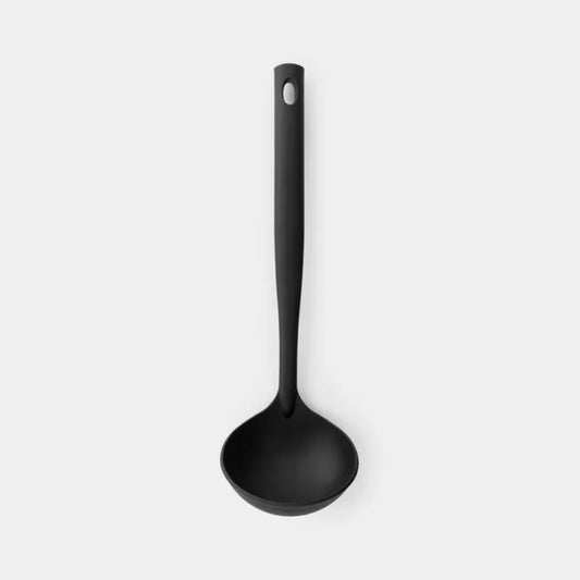 Brabantia ｜BLACK LINE Soup Ladle 尼龍易潔湯殼｜32.6cm