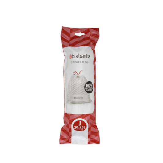 Brabantia｜垃圾袋 20-25L Code J Bin Liner｜20個裝