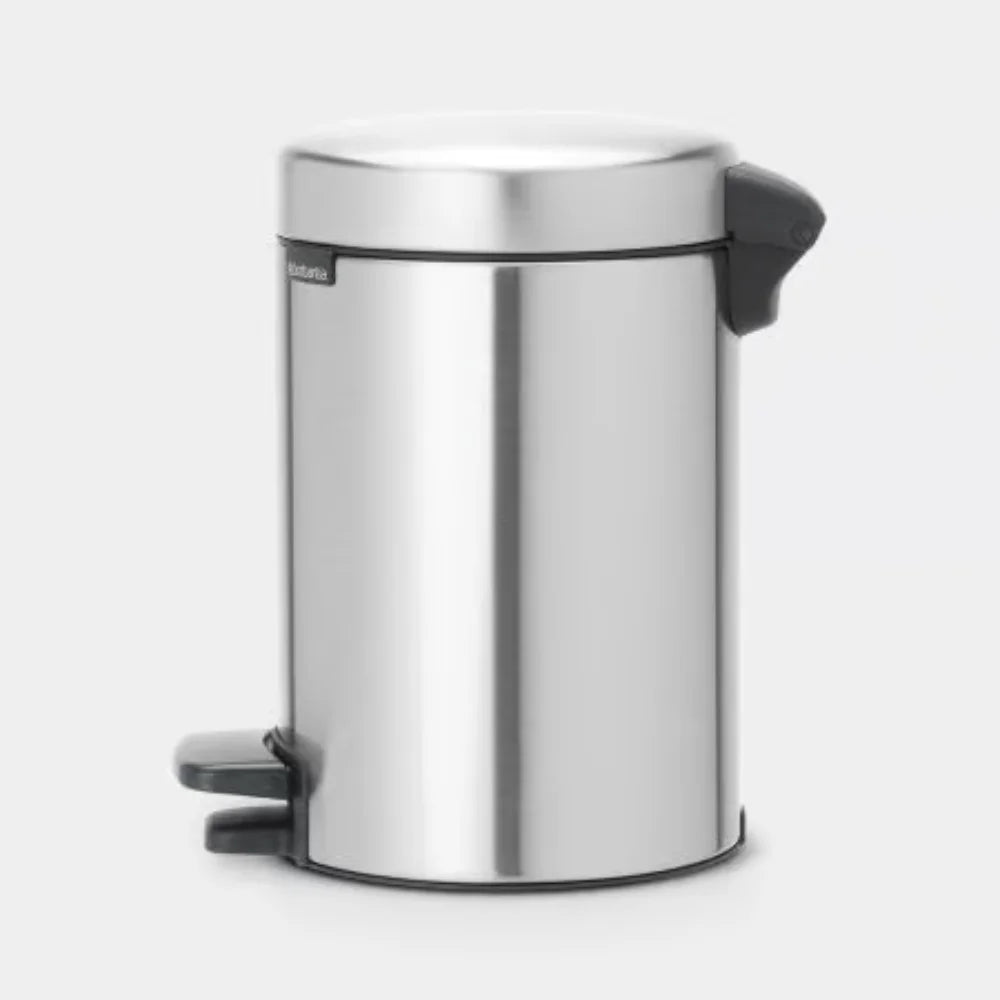 Brabantia｜Newicon Pedal Bin 圓形腳踏垃圾桶 3L｜塑膠內桶｜5款顏色 5 Colours