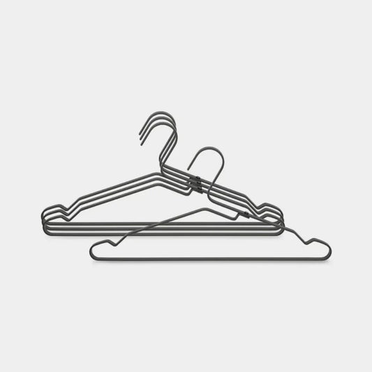Brabantia丨Aluminium Clothes Hangers x 4 4個裝鋁合金衣架 丨2個顏色