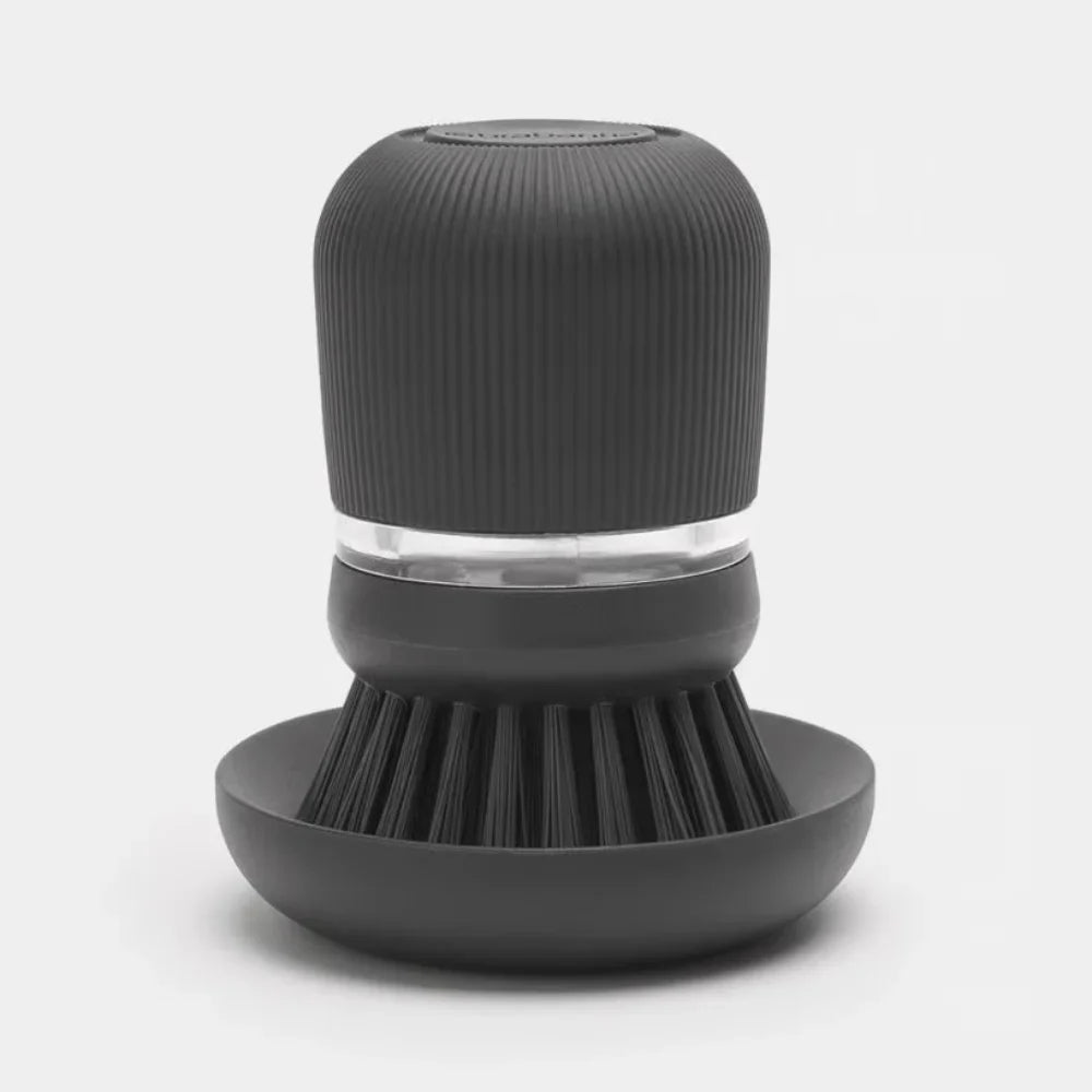 Brabantia ｜Soap Dispensing Dish Brush 壓液式洗碗刷連底座｜兩款顏色