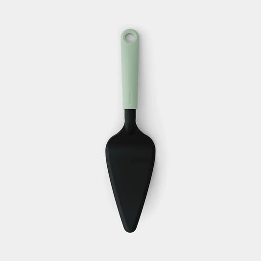 Brabantia ｜TASTY+ Cake Server plus Cutting Edge 綠柄餅剷 + 切刀｜28.1cm