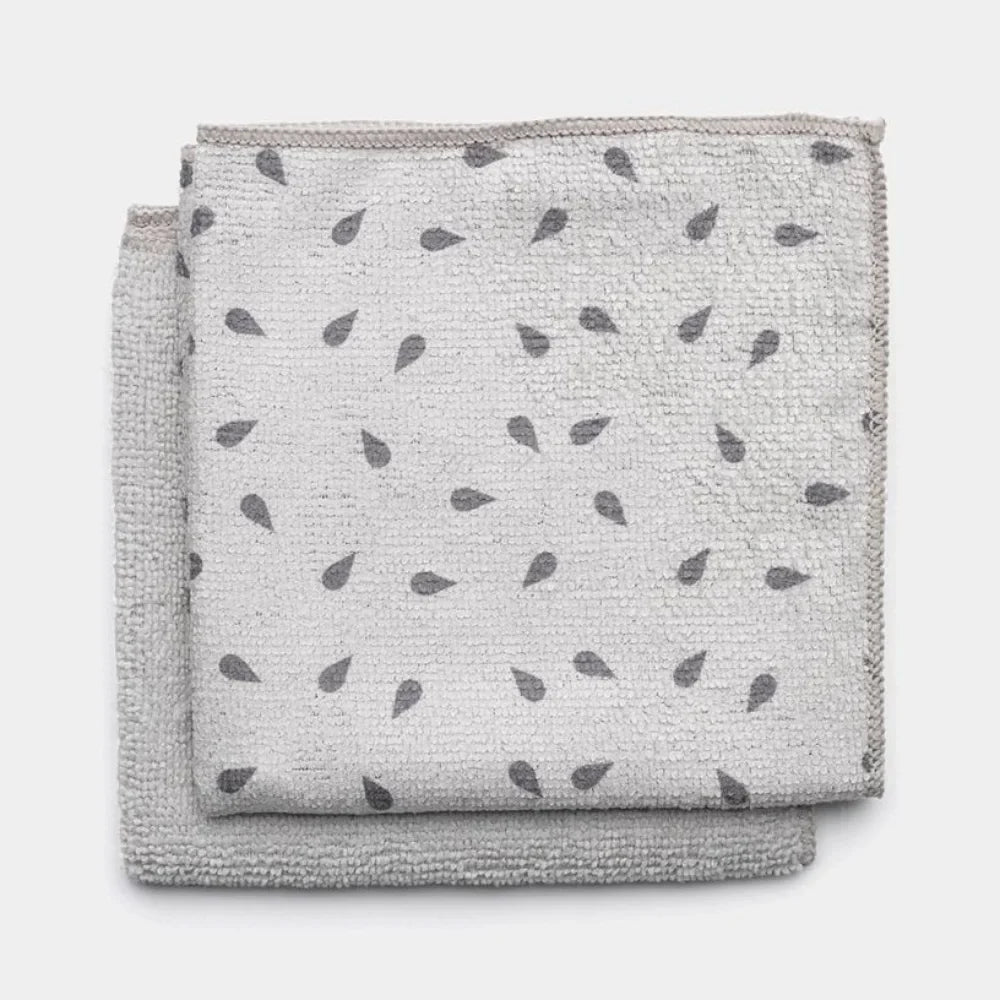 Brabantia |Microfribe Dish Cloth Set of 2 纖維抹碗布兩片裝|0.5 x 30 x 30cm|兩種顏 ...