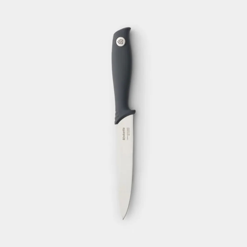 Brabantia丨Tasty+ Utility Knife 灰柄不鏽鋼工具刀丨24.8cm