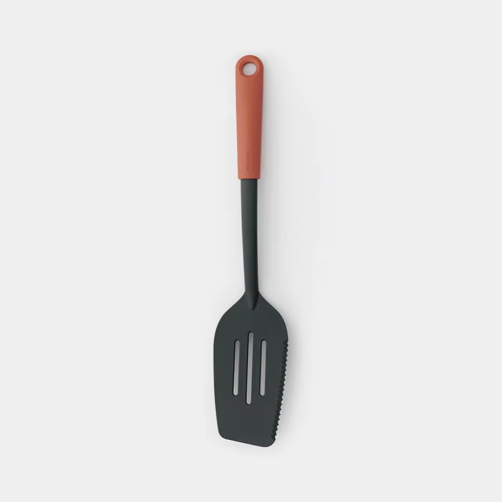 Brabantia丨Tasty+ Spatula + Cutting Edge 粉柄易潔西式鑊剷 + 切刀｜34.8cm