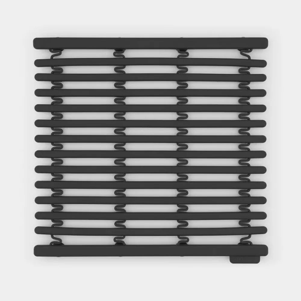 Brabantia ｜Sinkside Sink Mat 鋅盤伸縮隔水墊｜深灰｜1.5 x 30 x 30cm