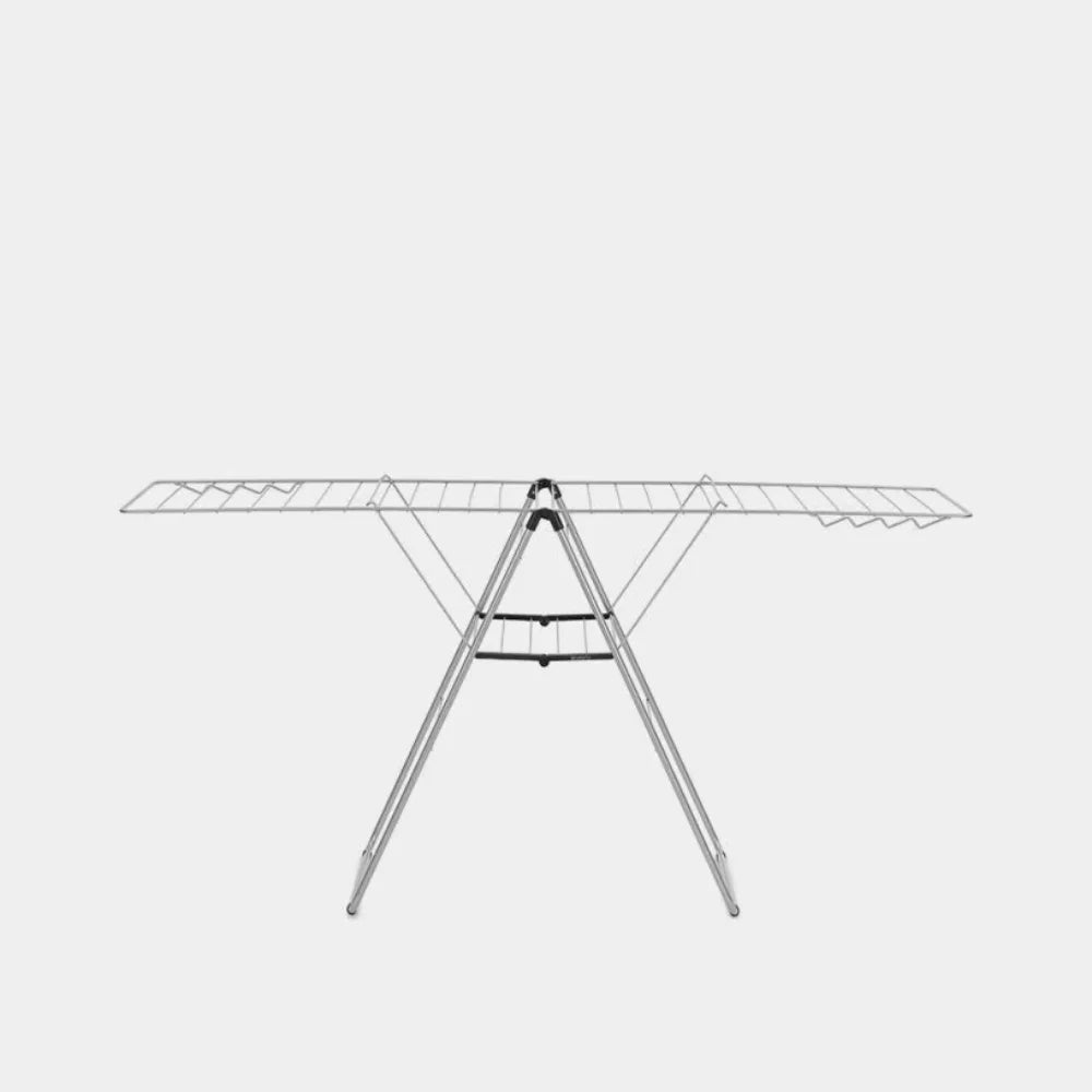 Brabantia丨Hangon Drying Rack 晾衫架 丨灰色丨晾衫長度20米 丨座地曬衣架