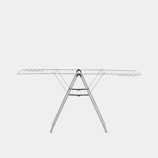 Brabantia丨Hangon Drying Rack 晾衫架 丨灰色丨晾衫長度20米 丨座地曬衣架