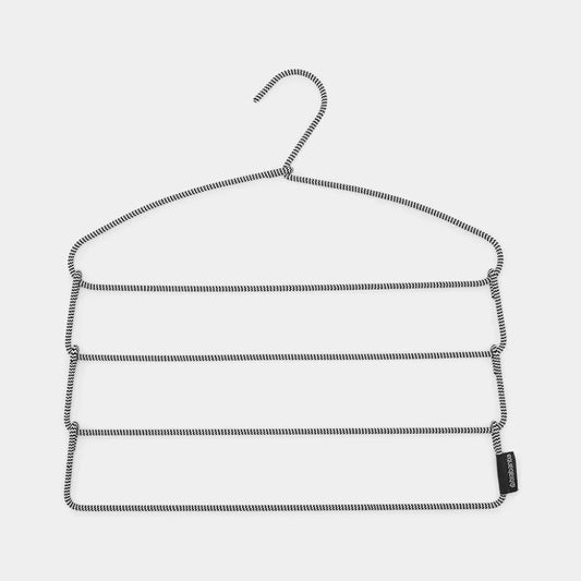 Brabantia丨Trouser Hangers 防滑四層褲架 丨深灰