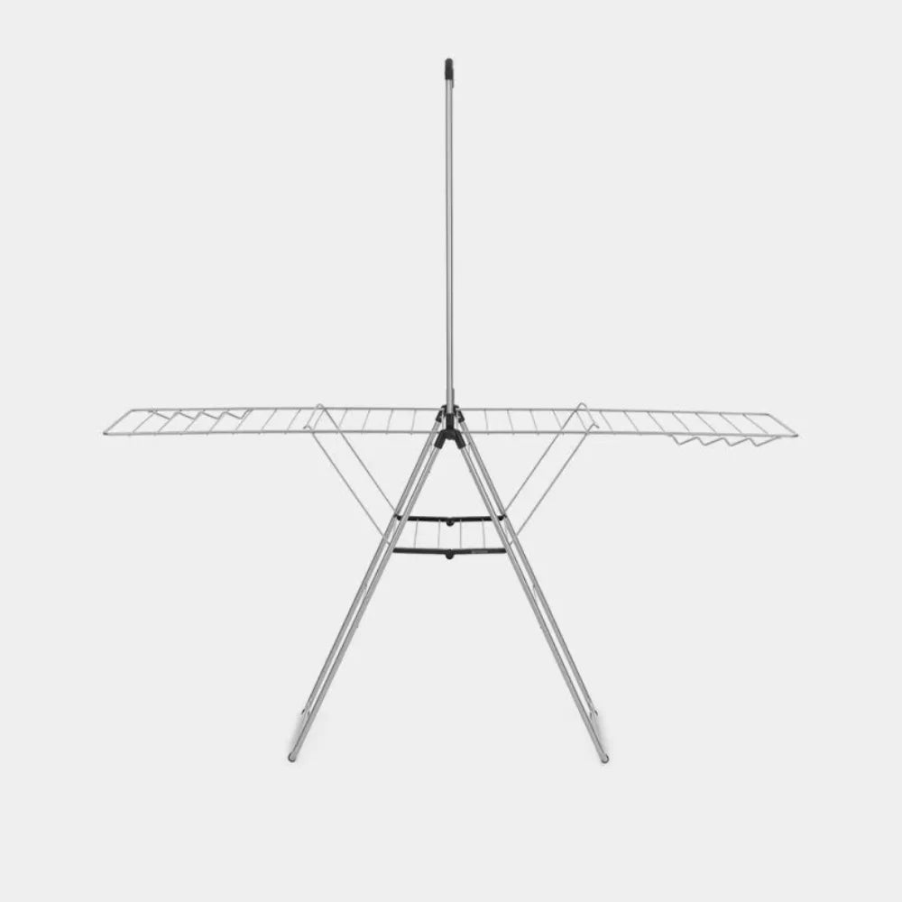 Brabantia丨拉脫維亞製 Hangon Drying Rack with Rod 晾衫架連掛架 丨灰色丨晾衫長度25米