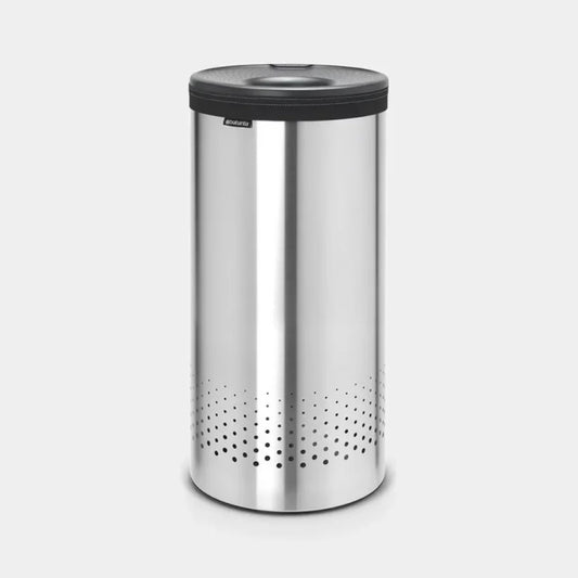 Brabantia丨Bo Laundry Bin 圓桶污衣籃 丨砂鋼