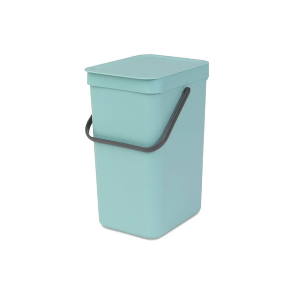 Brabantia｜Sort & Go Waste Bin 掛牆式手提回收垃圾桶 12L｜塑膠內桶｜4款顏色