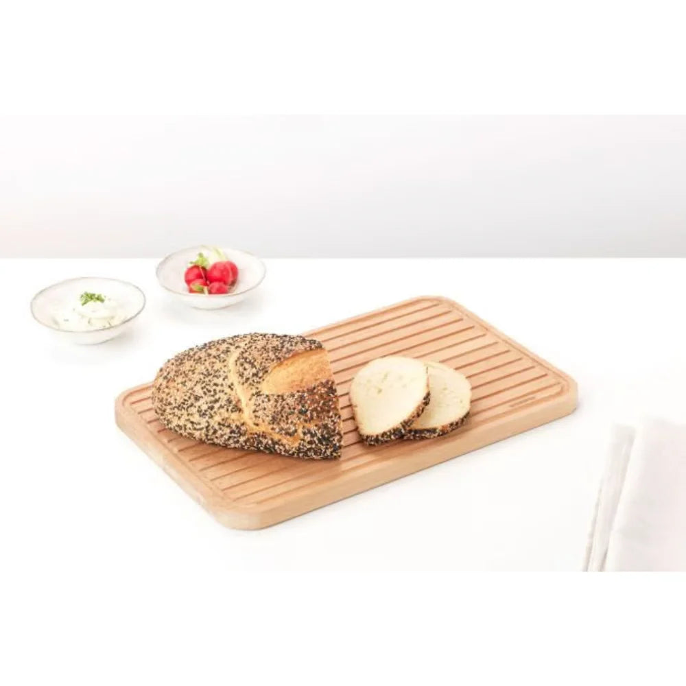 Brabantia ｜PROFILE Chopping Board for Bread 大號木製麵包砧板 ｜1.9 x 25 x 40.1cm