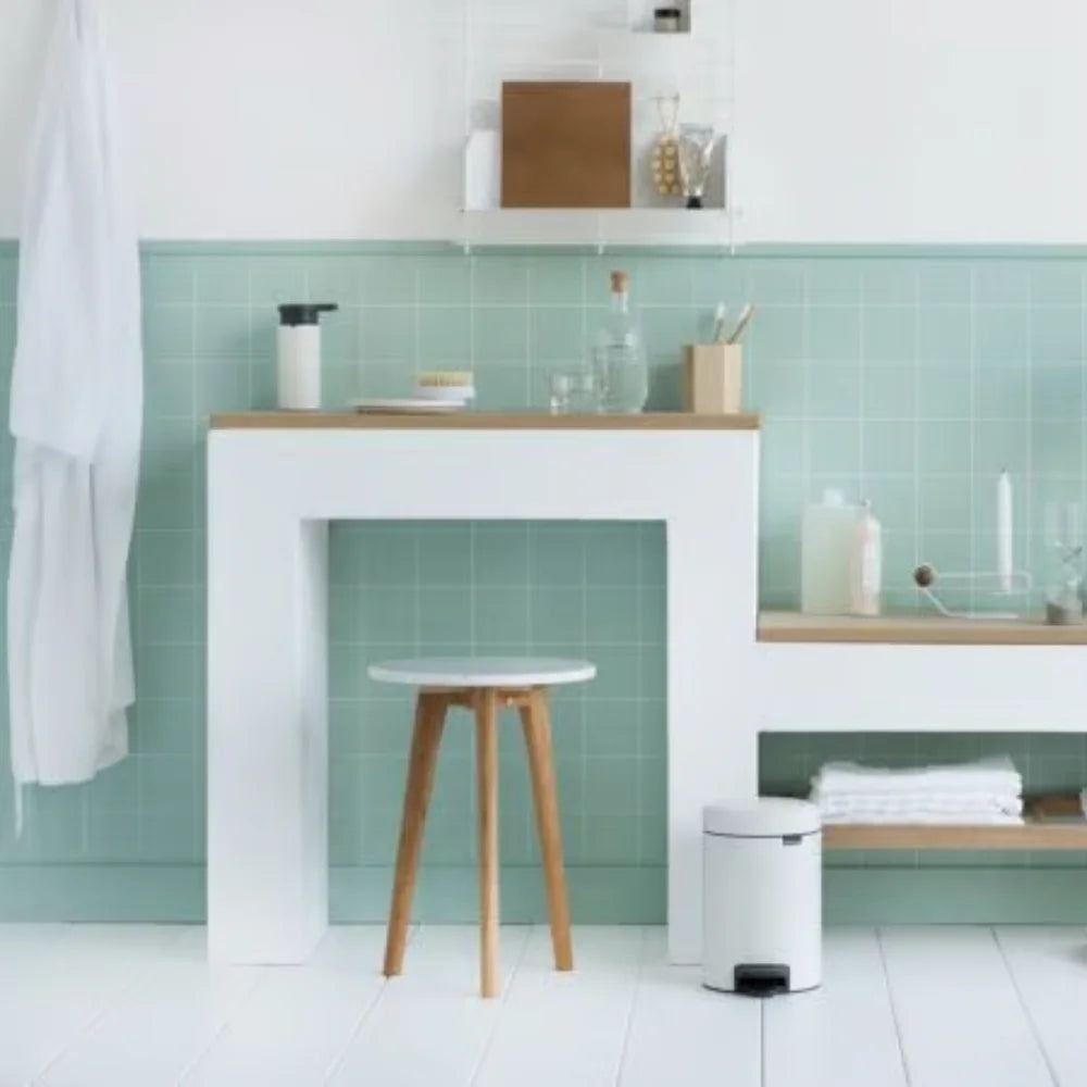 Brabantia｜Newicon Pedal Bin 圓形腳踏垃圾桶 3L｜塑膠內桶｜5款顏色 5 Colours