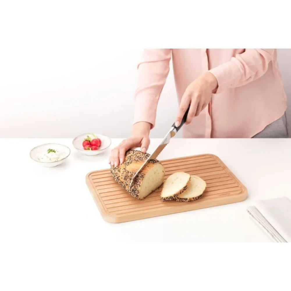 Brabantia ｜PROFILE Chopping Board for Bread 大號木製麵包砧板 ｜1.9 x 25 x 40.1cm