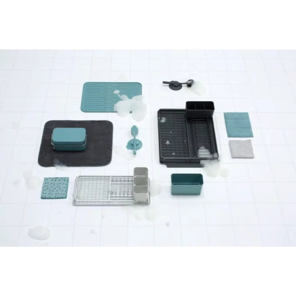 Brabantia｜Dish Drying Rack 闊身碗碟瀝水架｜14 x 49 x 38.5cm｜兩種顏色