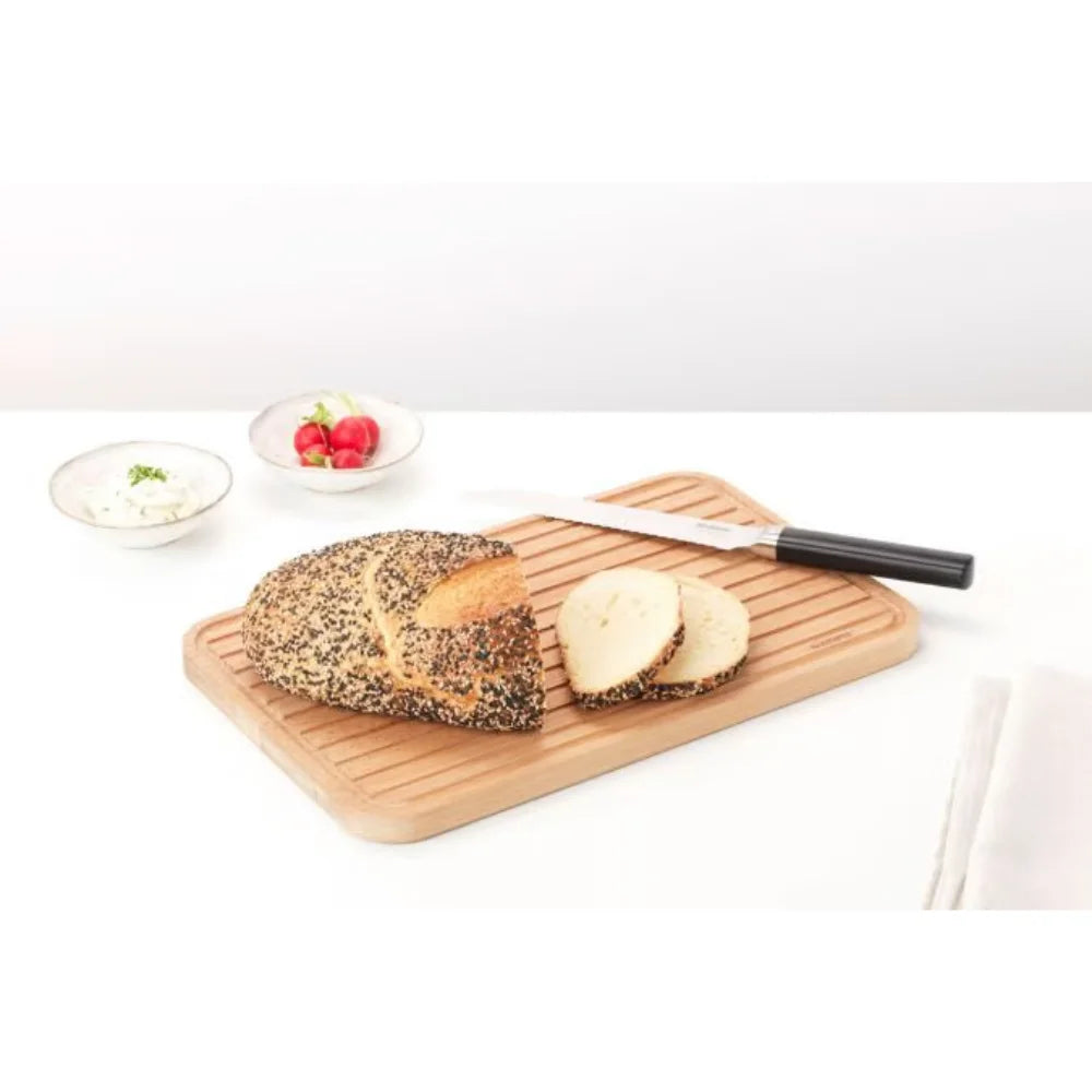 Brabantia ｜PROFILE Chopping Board for Bread 大號木製麵包砧板 ｜1.9 x 25 x 40.1cm