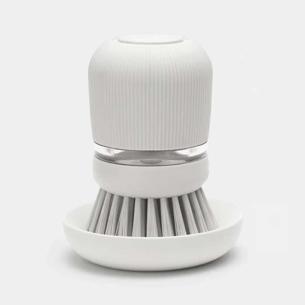 Brabantia ｜Soap Dispensing Dish Brush 壓液式洗碗刷連底座｜兩款顏色