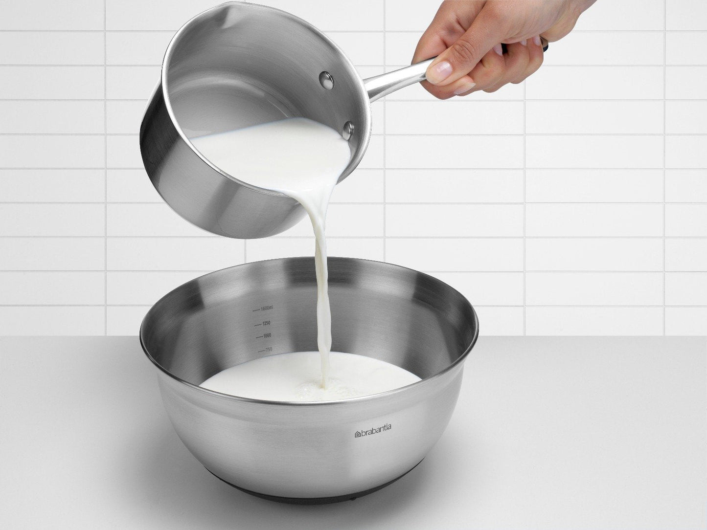 Brabantia｜Mixing Bowl 防滑底不鏽鋼攪拌兜｜1.6L/3.0L