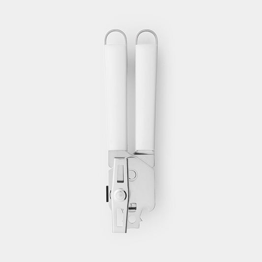 Brabantia｜ESSENTIAL｜白柄不鏽鋼罐頭刀