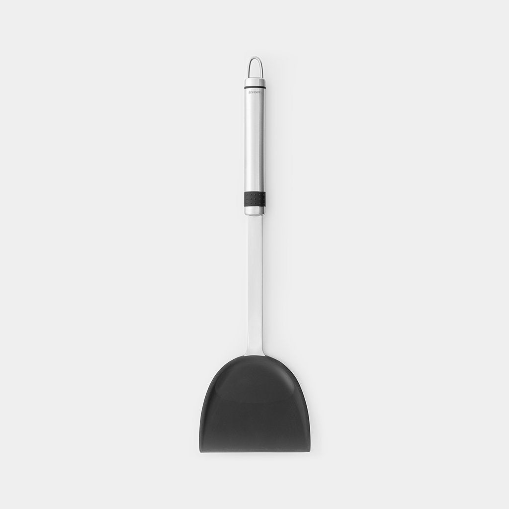 Brabantia｜PROFILE｜鋼柄矽膠中式鑊鏟 35.8cm