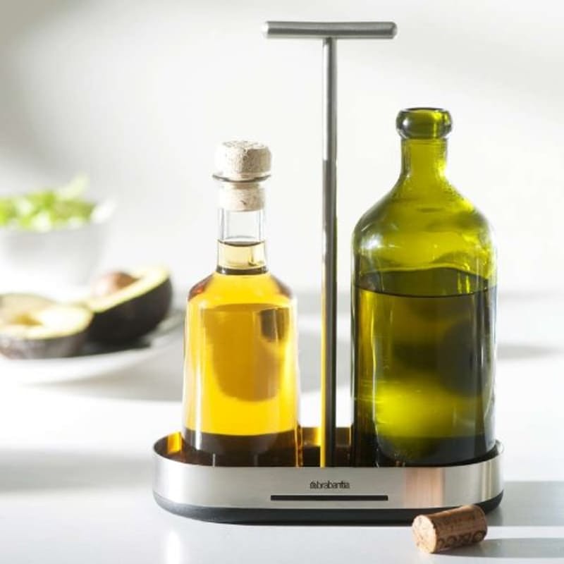 Brabantia｜單層高身調味樽掛架｜磨砂鋼