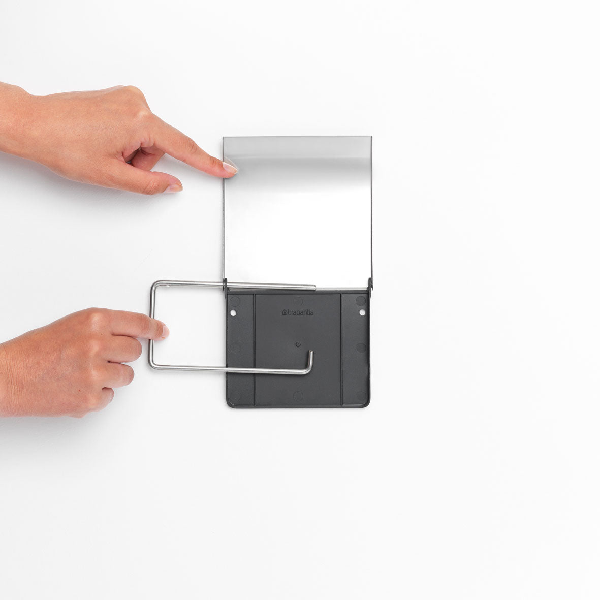 Brabantia｜ReNew Toilet Roll Holder 掛牆廁紙架｜6款顏色