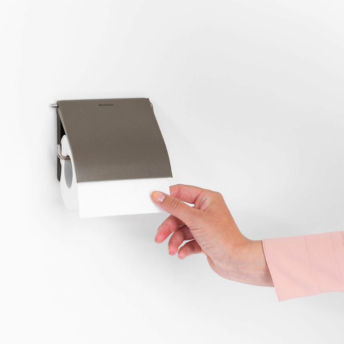Brabantia｜ReNew Toilet Roll Holder 掛牆廁紙架｜6款顏色